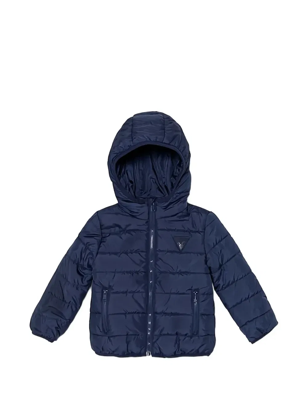 Куртка с капюшоном и логотипом GUESS Kids, синий