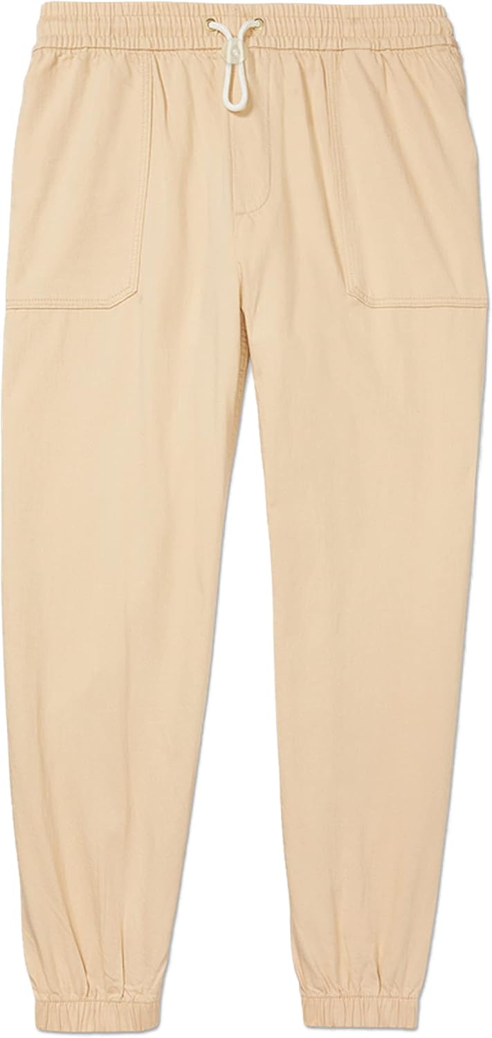 

Женские брюки Tommy Hilfiger из хлопка и льна с кулиской и петлями для подтягивания, Beige