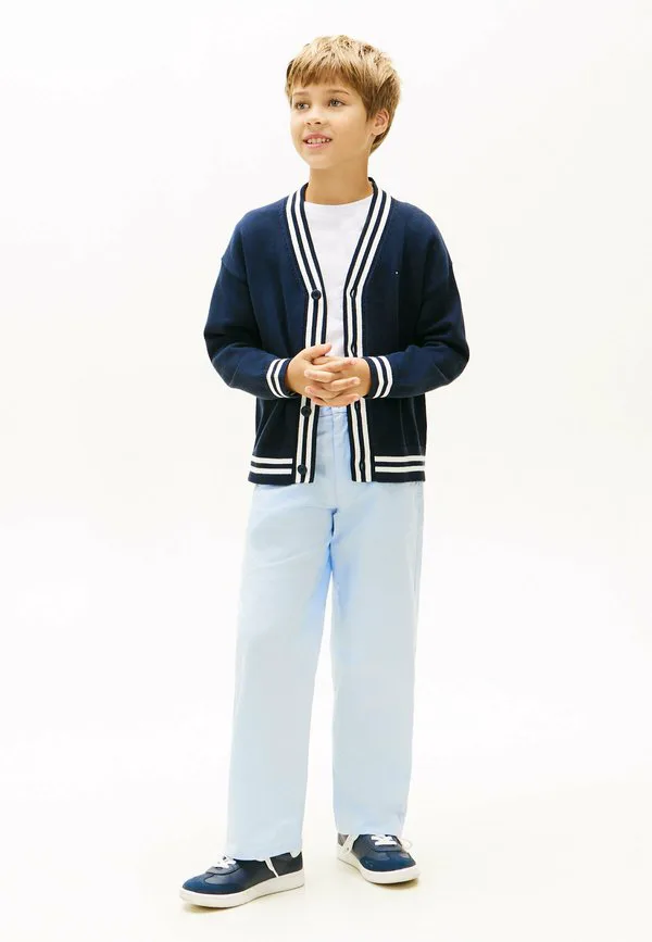 Легкие свободные брюки-чинос из саржи. Tommy Hilfiger, Sweet Blue