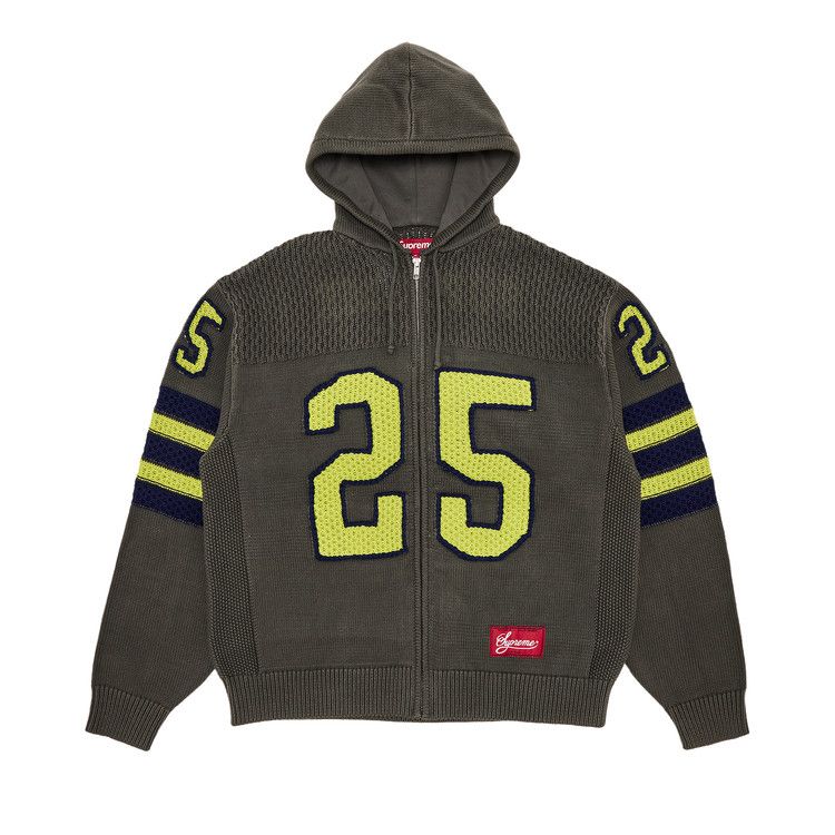 

Свитер Supreme Sport Zip Up Hooded Sweater, Grey