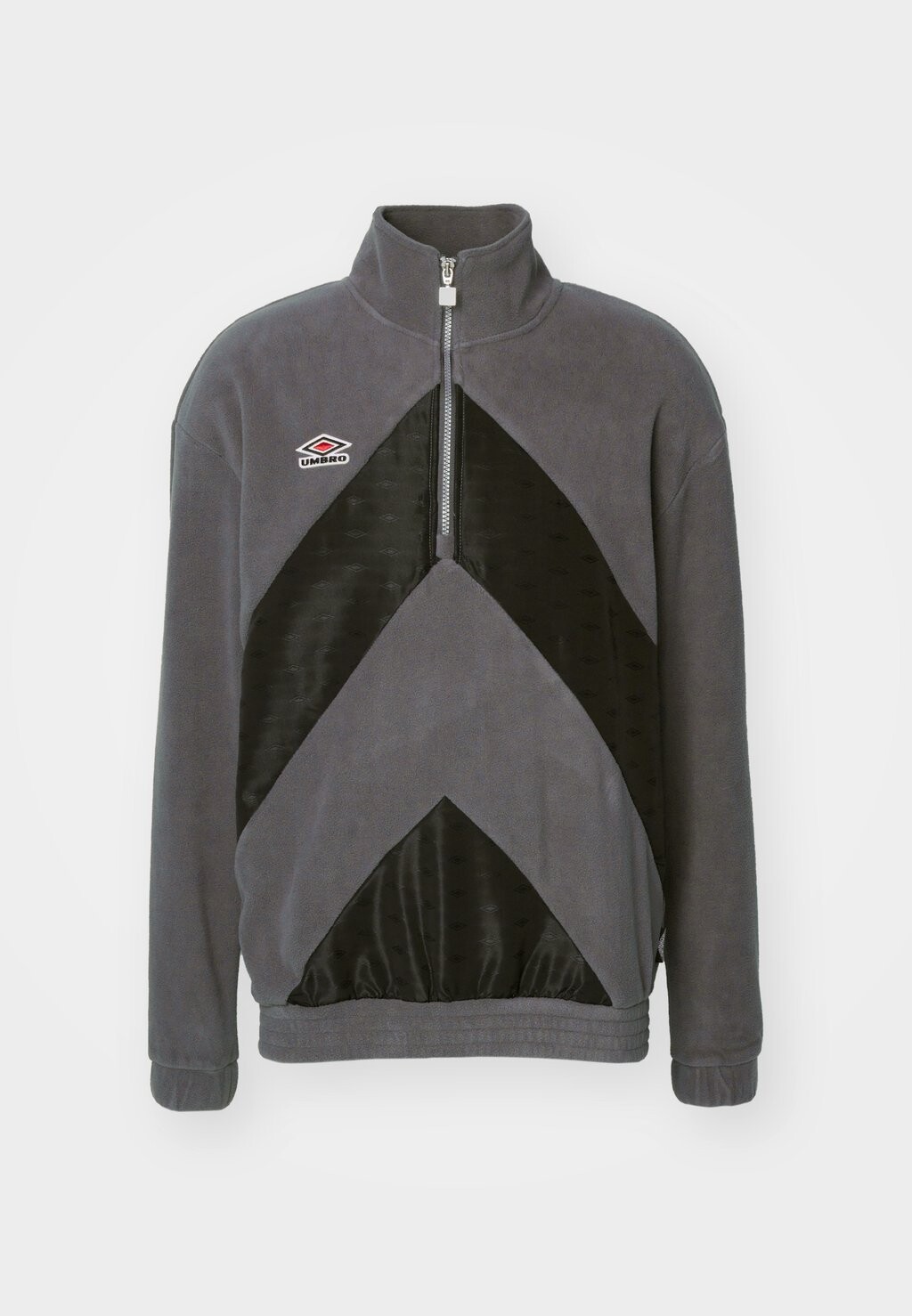 

Флисовый джемпер PANELLED QUARTER ZIP Umbro, серый