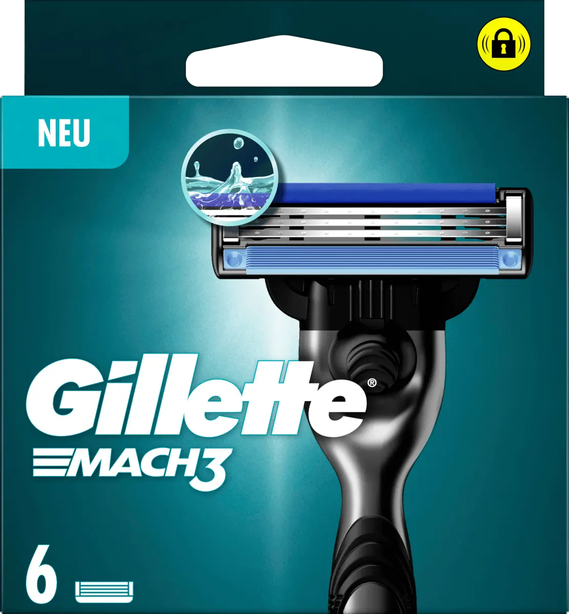 

Лезвия для бритвы Mach3 6шт Gillette