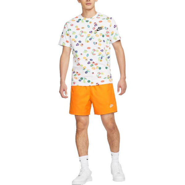 Брюки sportswear sport essentials woven lined flow shorts 'orange' Nike, оранжевый — фото 2