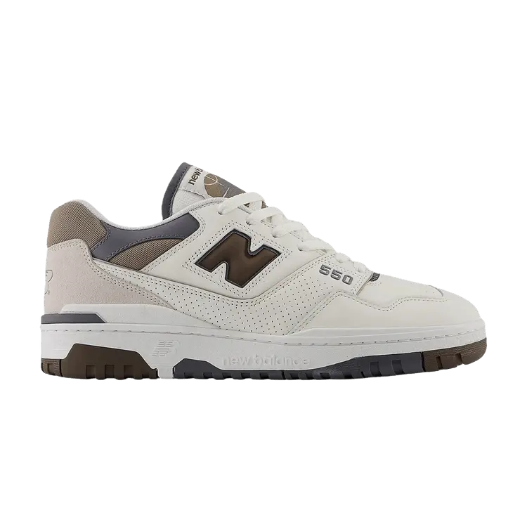 

Кроссовки New Balance 550 Sea Salt Dark Mushroom, белый