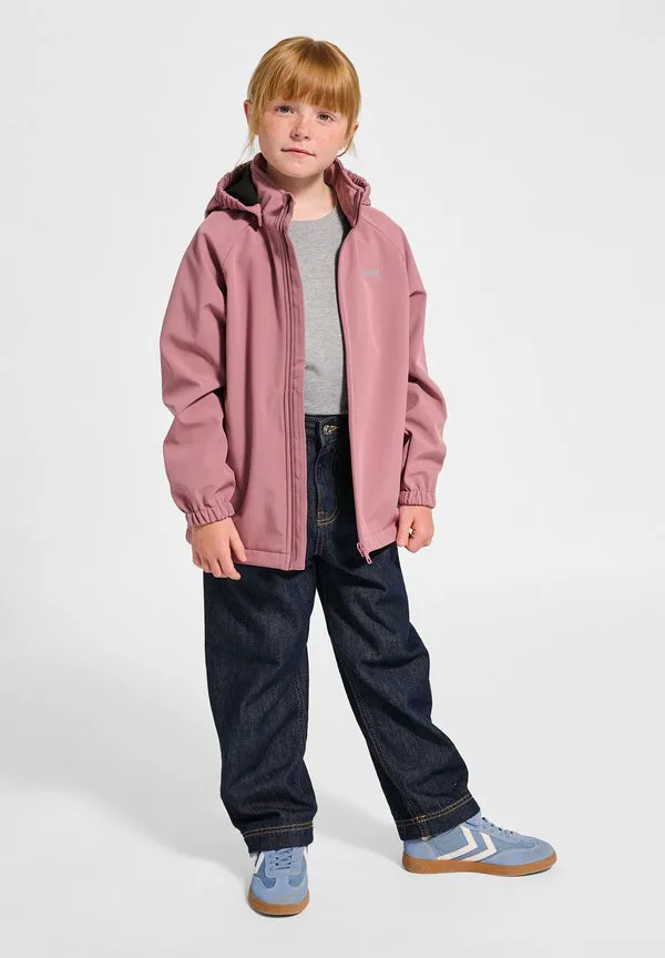 Свободная куртка из мягкого материала. Hummel, Wistful Mauve — фото 4