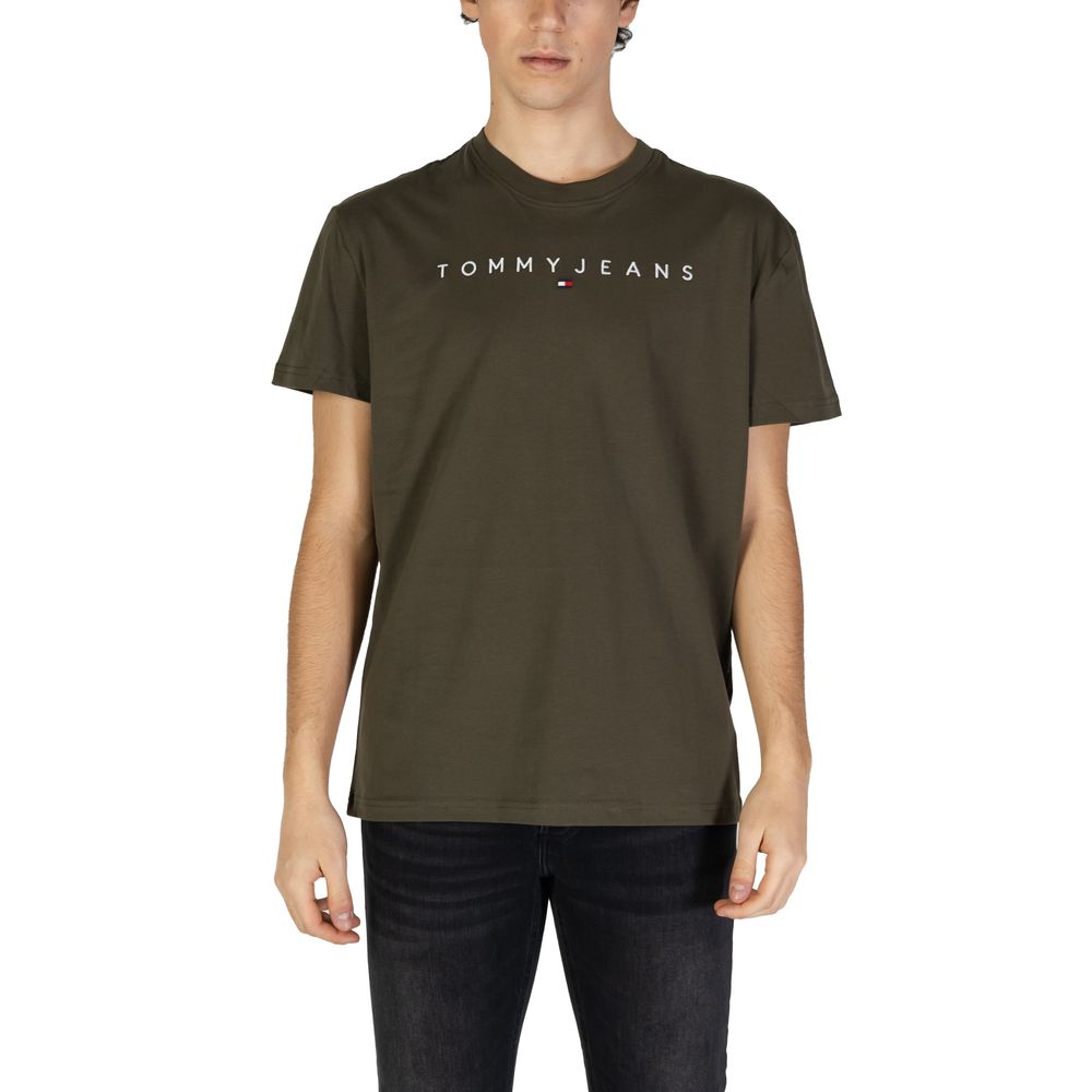 

Футболка Rigenerato из зеленого хлопка Tommy Jeans