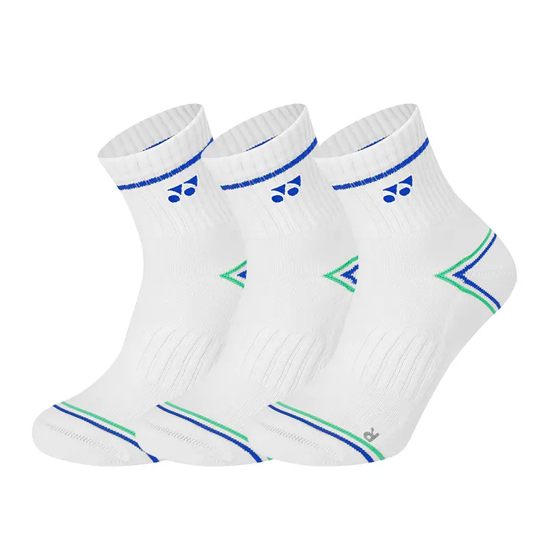 

Носки Mid-Calf мужские 1 упаковка YONEX, белый/синий