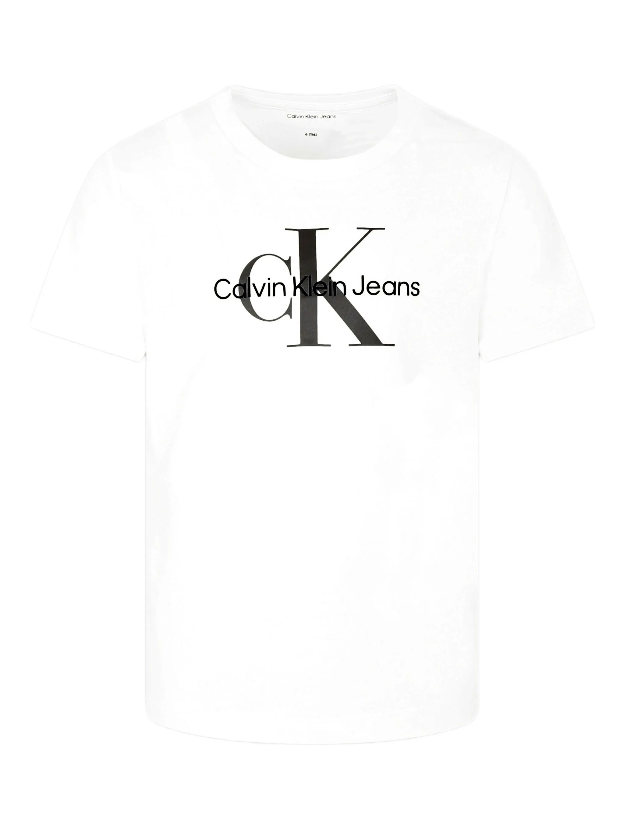

Футболка с логотипом Calvin Klein Kids, белый