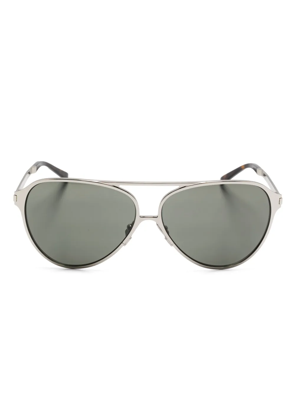 

Солнцезащитные очки-пилоты Saint Laurent Eyewear, серый
