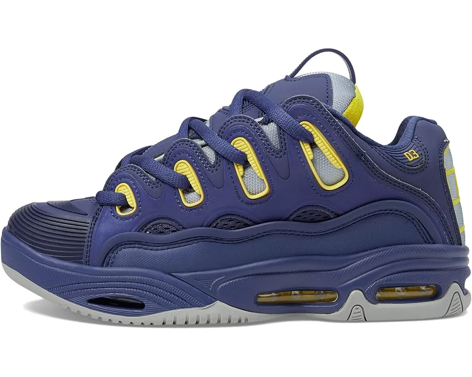 Кроссовки Osiris D3 2001, Cadet Blue/YellowSee Less — фото 4