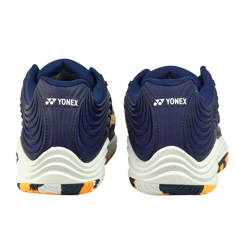Кроссовки YONEX SHTF5 Tennis Shoes Unisex Low-top, темно-синий/оранжевый — фото 4