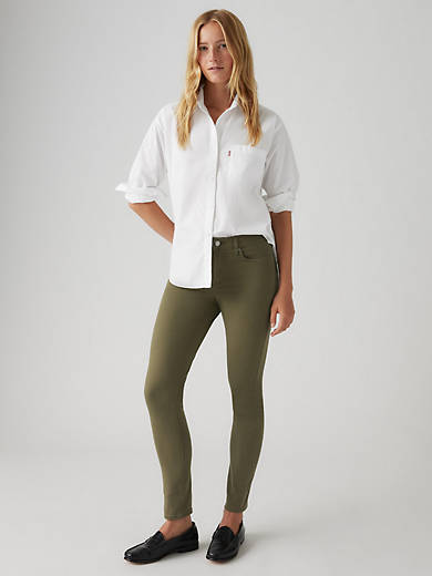 

311 Формирующие узкие женские джинсы Levi's, цвет Ivy Green
