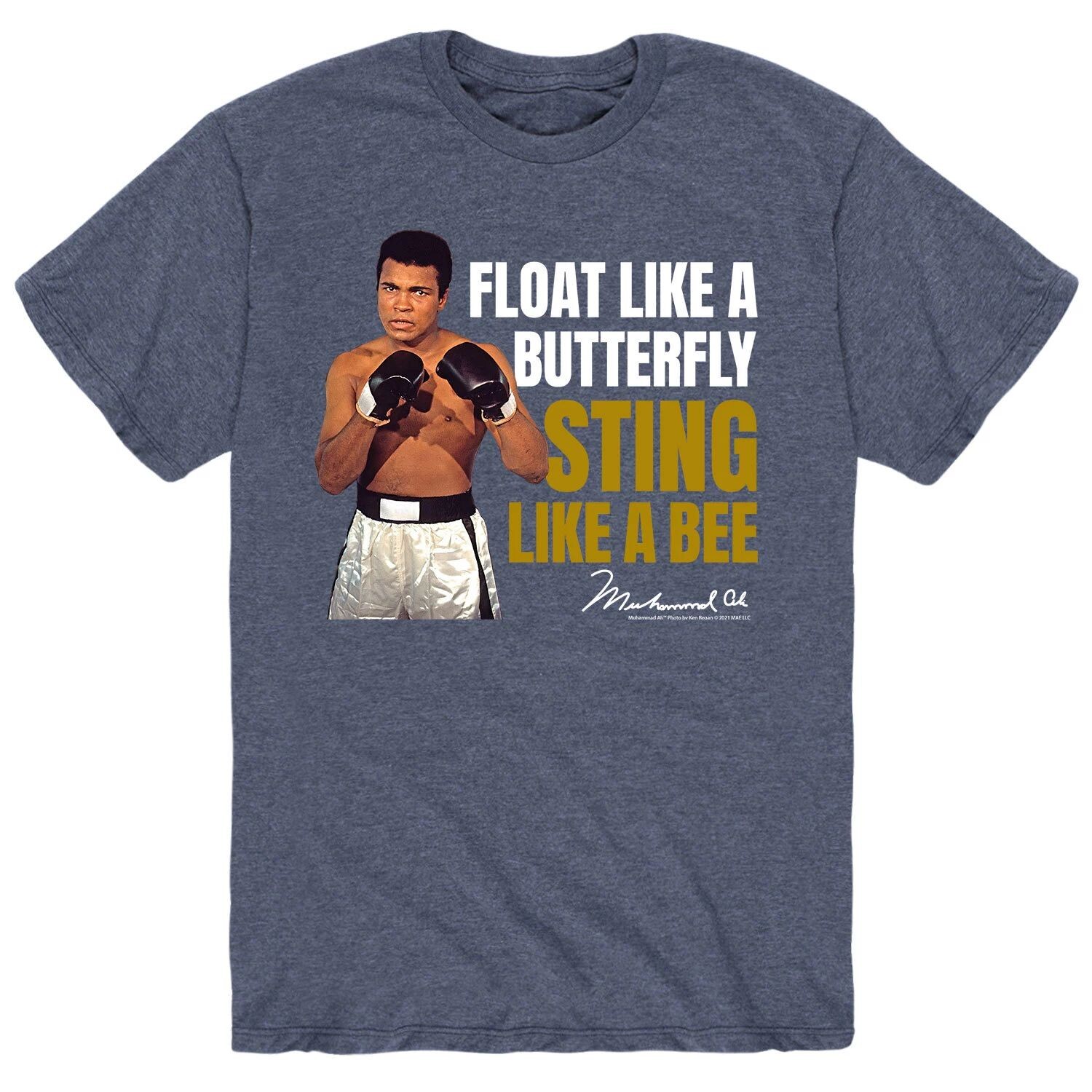 

Мужская футболка Ali Float Like A Butterfly Licensed Character