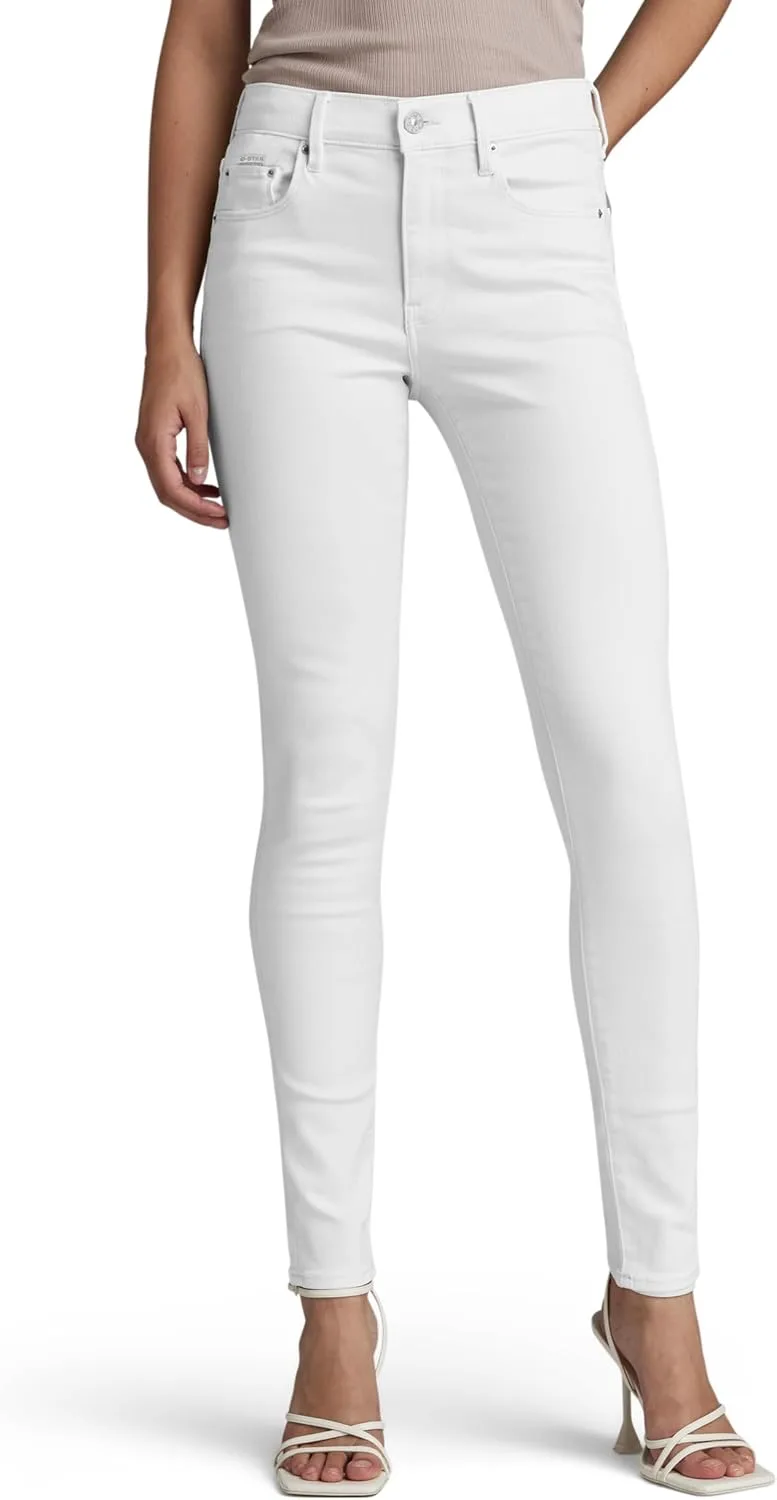 

G-Star женские джинсы 3301 Contour High Rise Skinny Benwick Stretch Denim Dark Aged