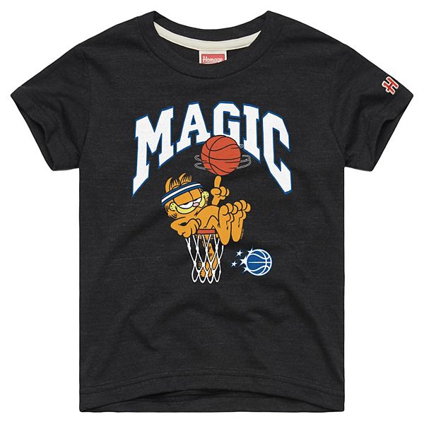 Футболка Youth Garfield x Charcoal Orlando Magic Tri-Blend Homage — фото 2