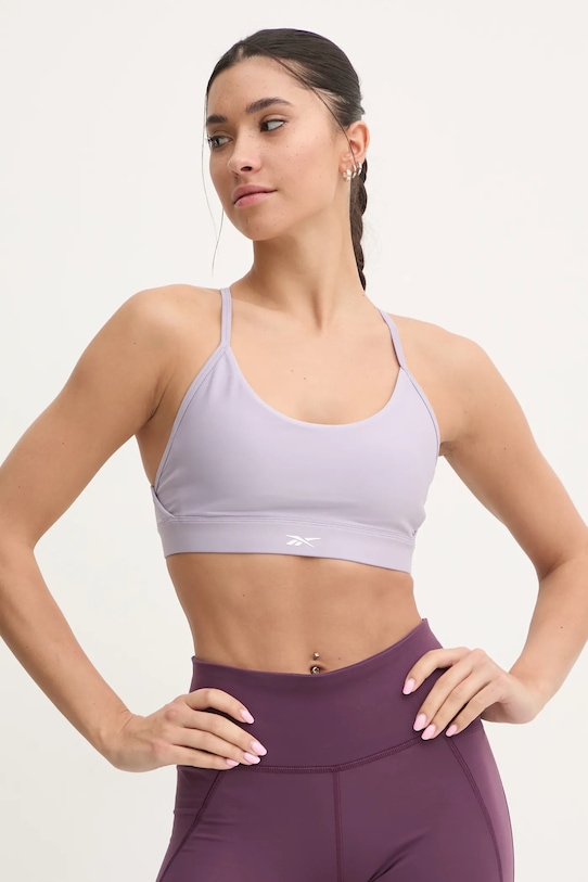 

Спортивный бюстгальтер LUX Collection Reebok, фиолетовый