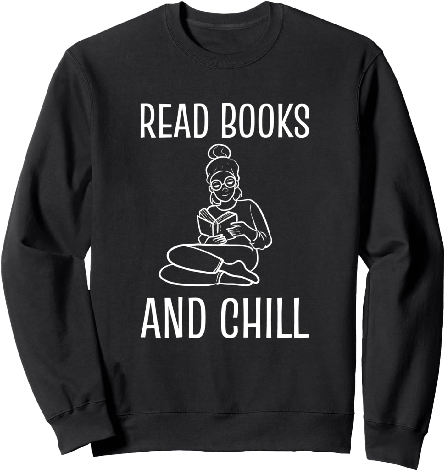 

Толстовка с надписью «Чтение книг, расслабление, чтение книг, усердие» Read A Book, черный