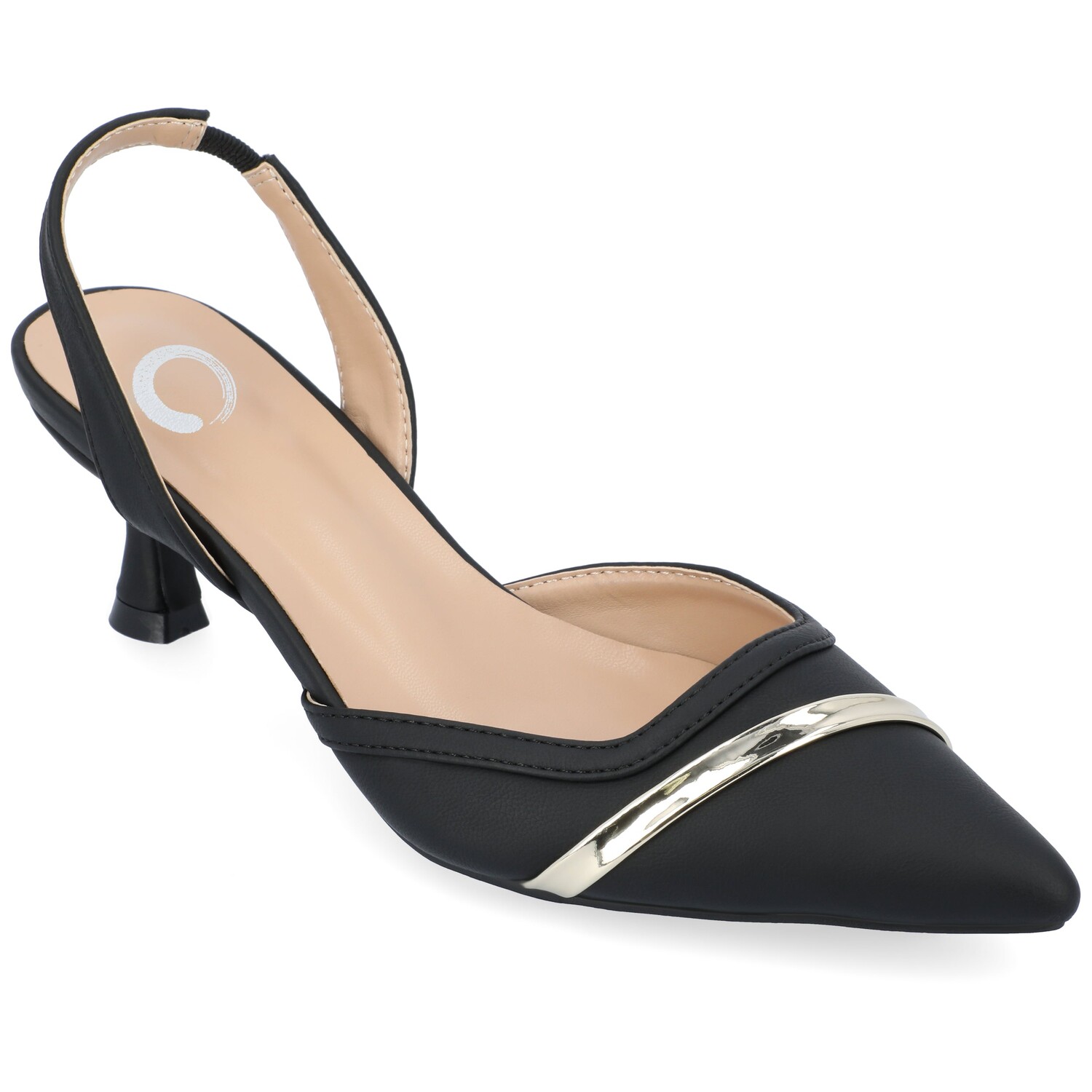 

Женские туфли-лодочки Nellia из коллекции Journee Collection, цвет Black Pu