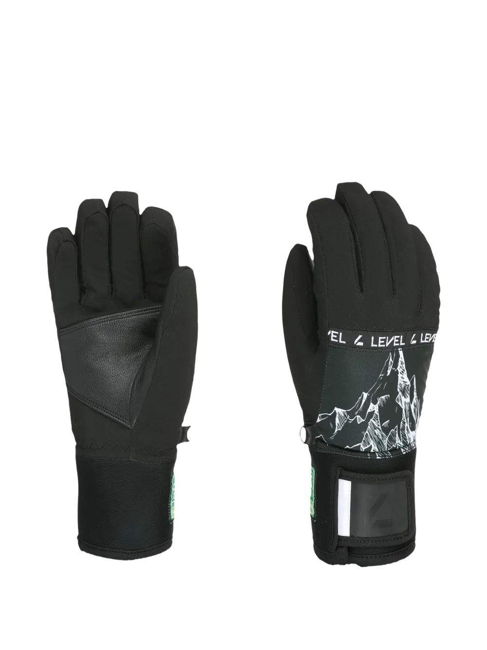 

Лыжные перчатки LEVEL KIDS, черный