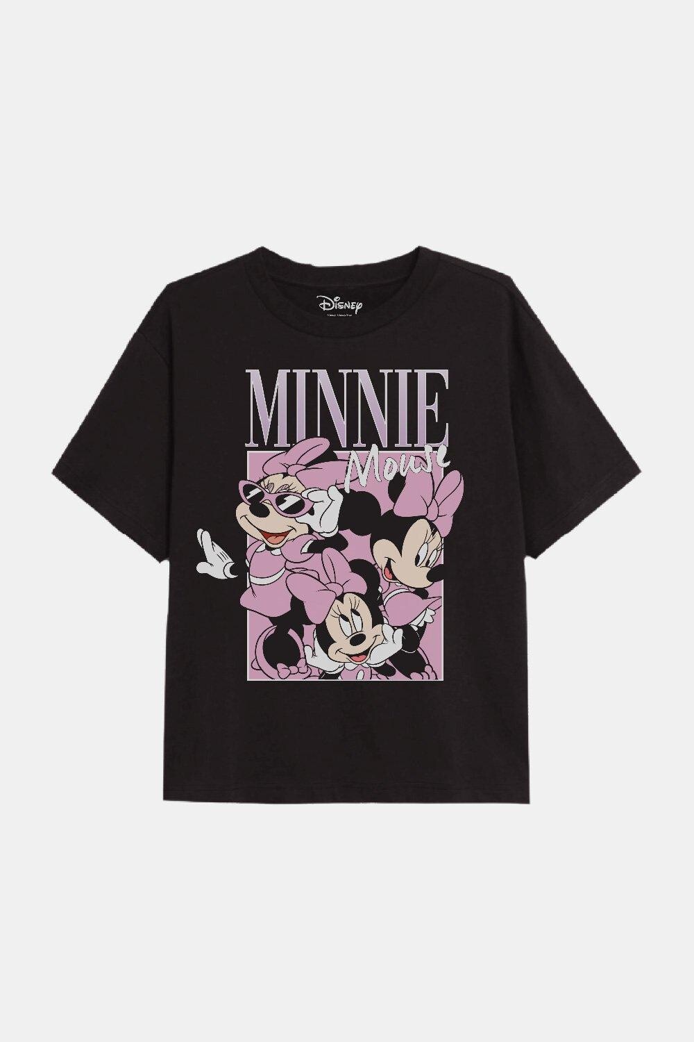 

Футболка для девочек с Минни Маус Bootleg Disney, черный