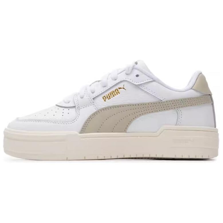 

Кроссовки Puma Ca Pro Skateboarding Shoes Unisex Low-top Puma White - Light Tea Brown, коричневый