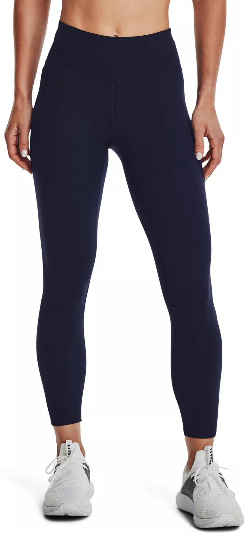 

Женские леггинсы до щиколотки Under Armour, цвет Midnight Navy/Black