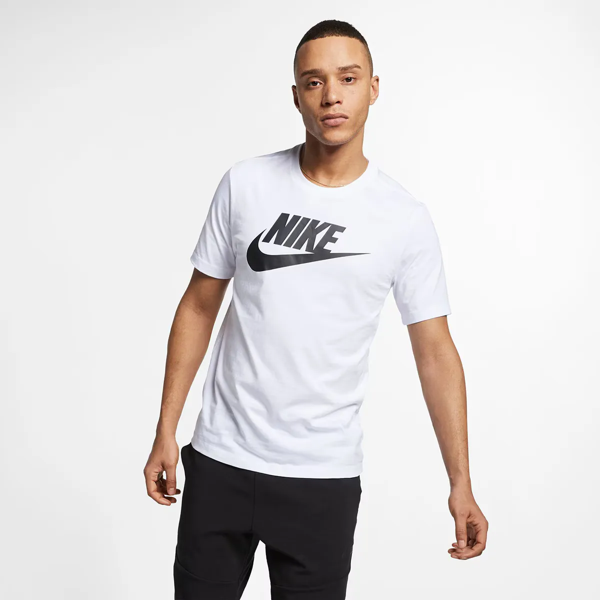 

Мужская спортивная одежда Футболка Nike, белый