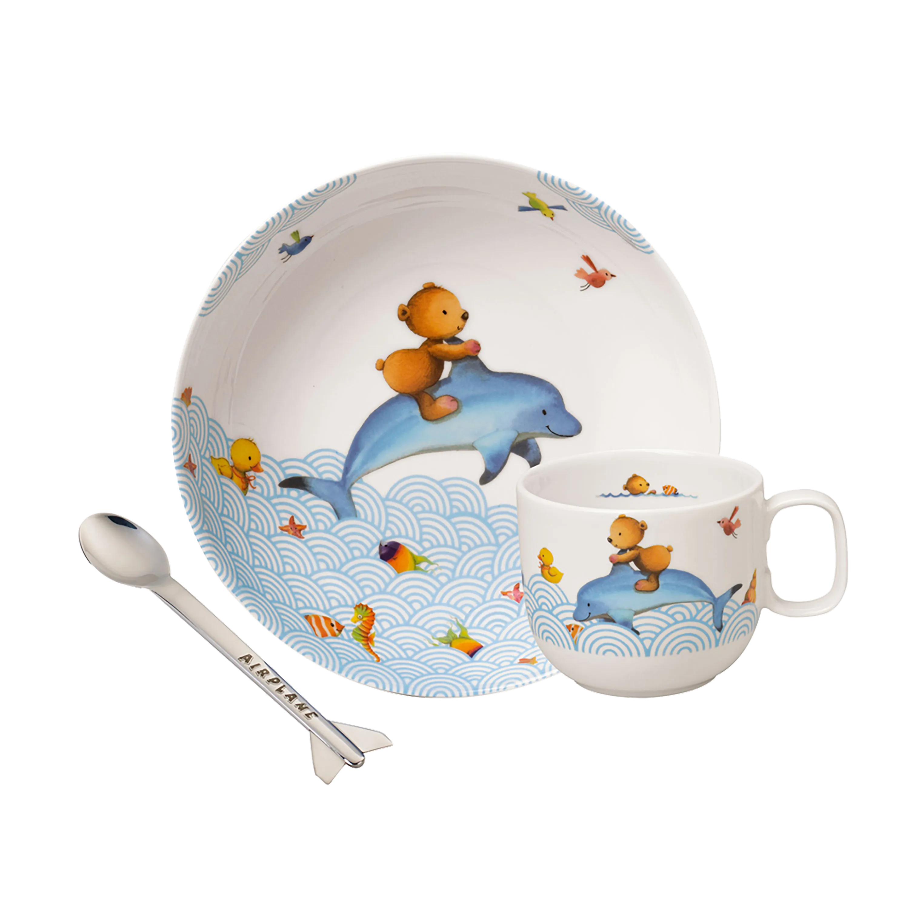 

Набор детской посуды Kiddy Bears, 3 предмета Villeroy & Boch, синий