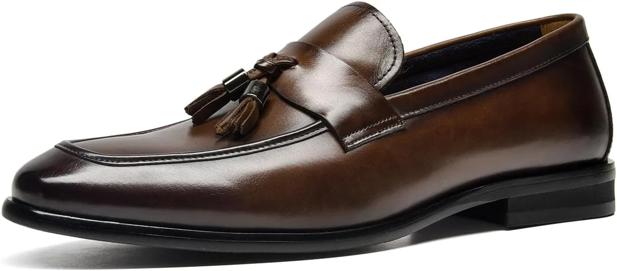 Лоферы кожаные BEAU TODAY Loafers, Brown