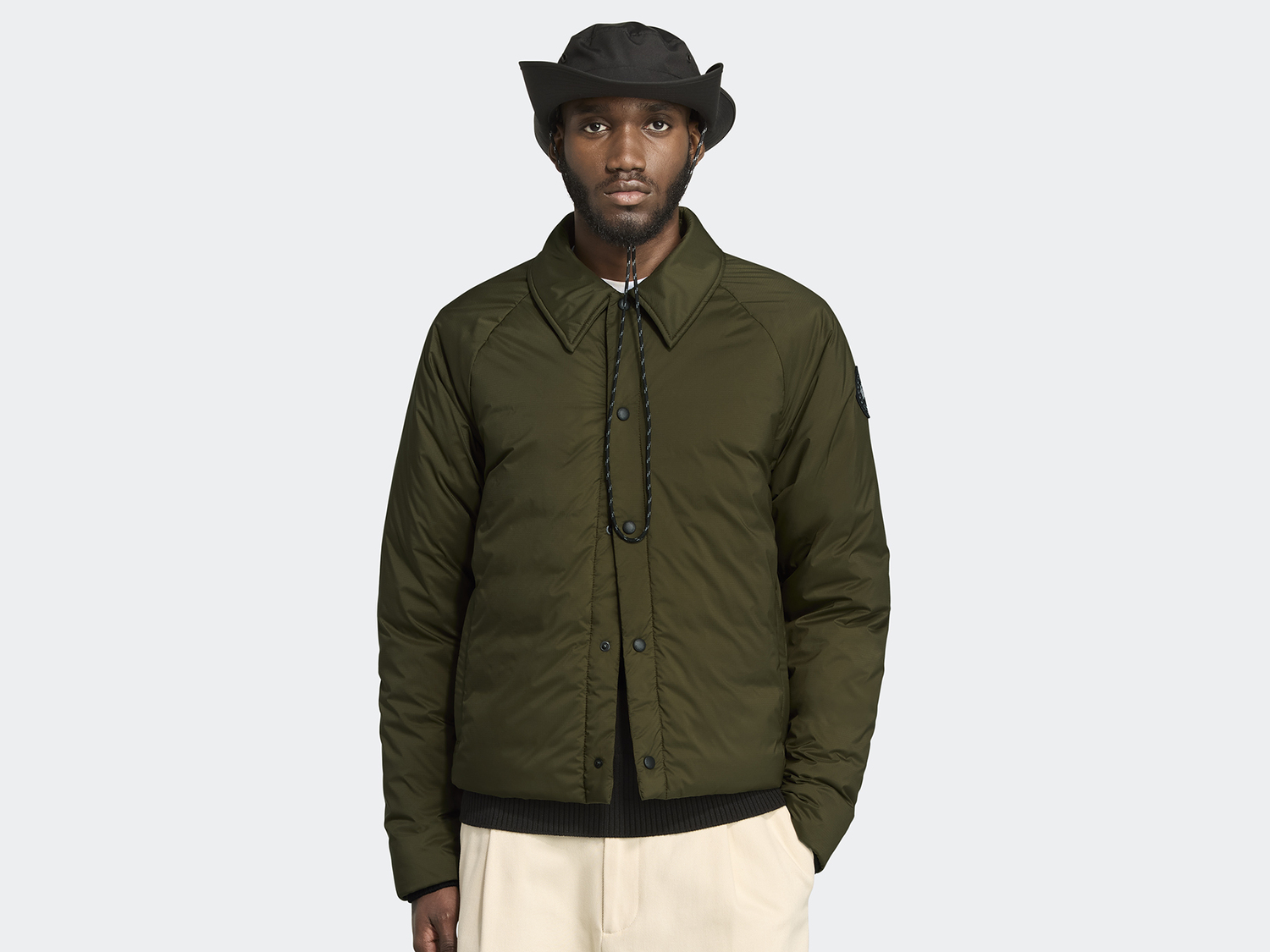 

Куртка Canada Goose Lodge Coach Black Label, Military Green