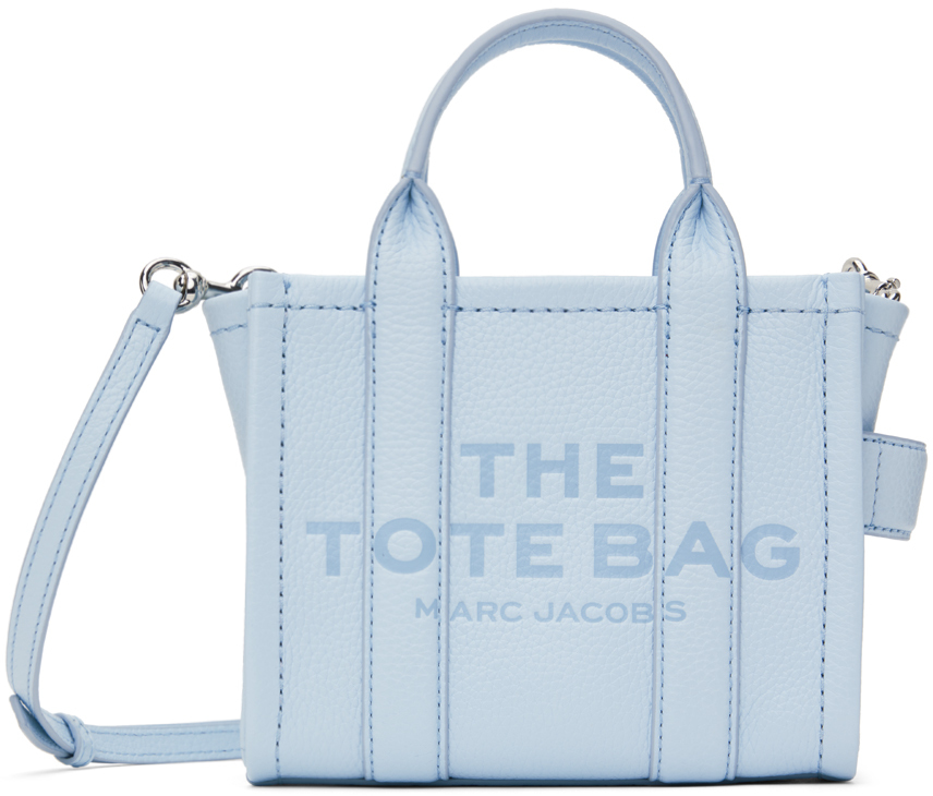 

Синяя сумка-тоут «The Leather Crossbody» Marc Jacobs