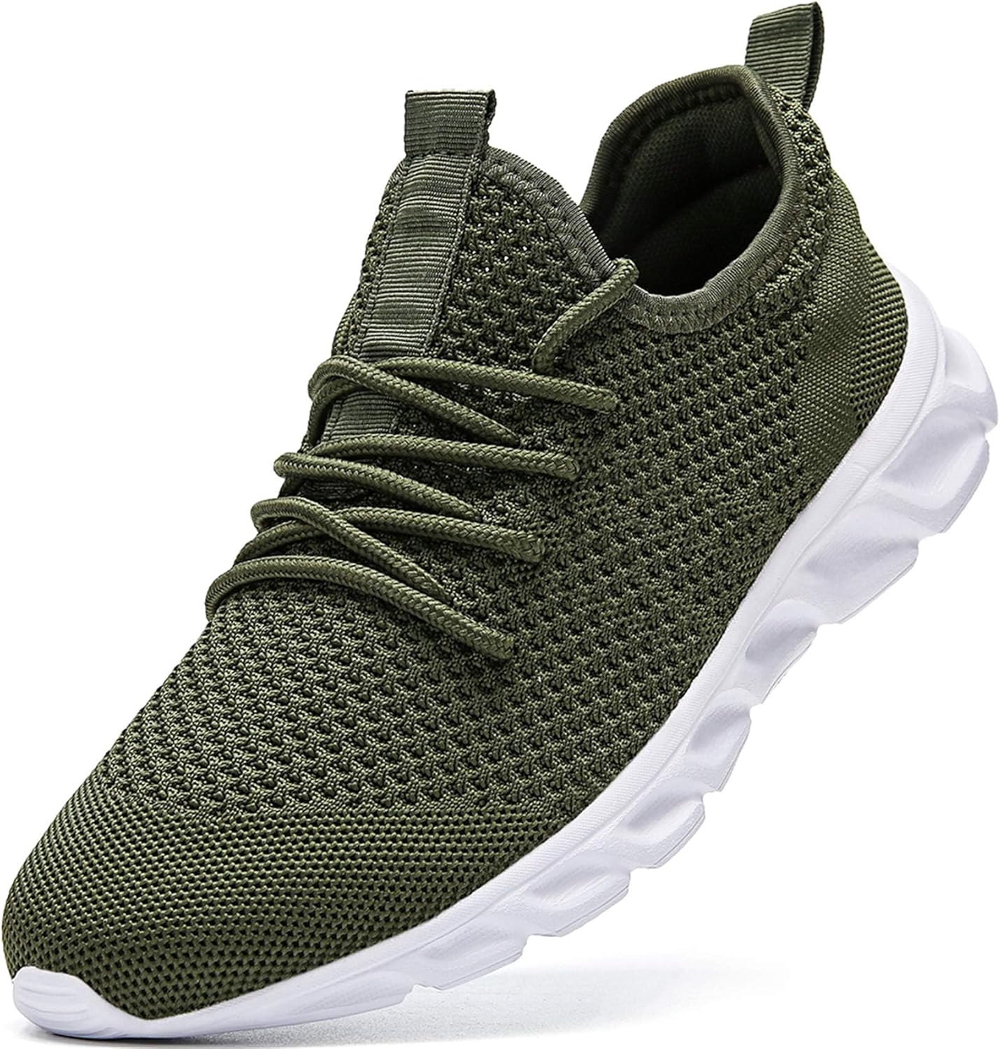 

Мужские легкие кроссовки Damyuan для бега, ходьбы, спортзала, повседневные спортивные обувь, модные кроссовки для прогулок, зеленый