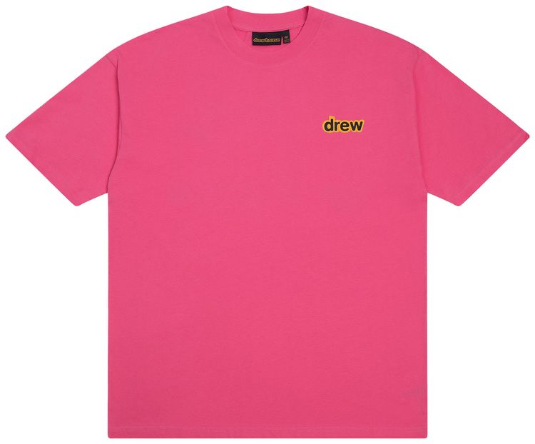 

Футболка Drew House Doodle Joy Tee 'Pink', розовый