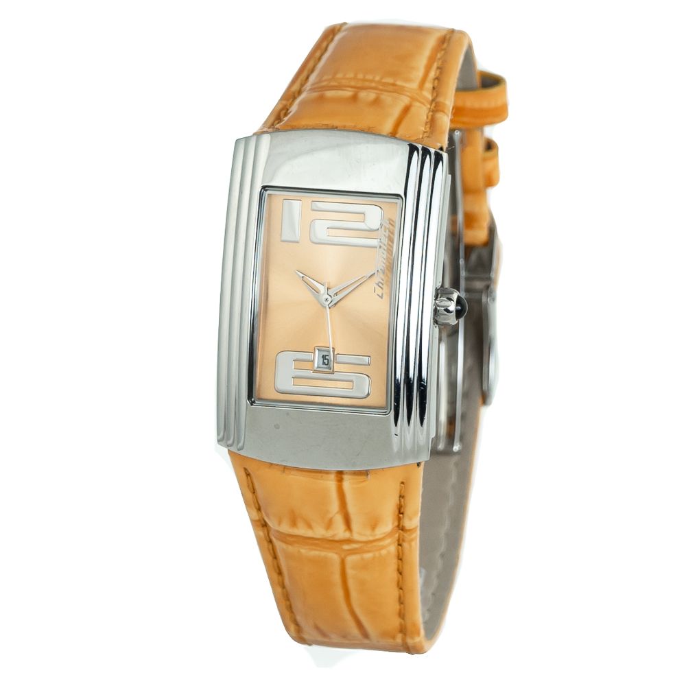

Женские часы Chronotech Leather, оранжевый