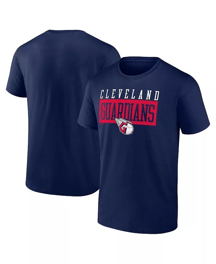 

Футболка мужская Navy Cleveland Guardians Hard To Beat Fanatics
