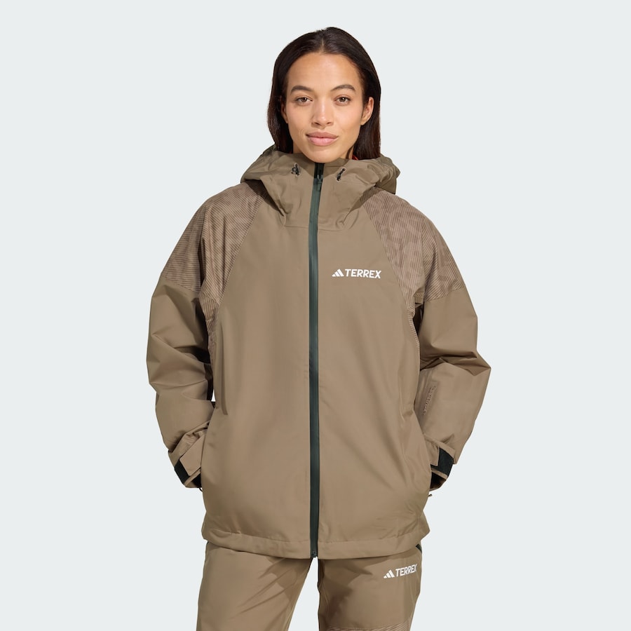 Куртка для активного отдыха ADIDAS TERREX Xperior Hybrid, светло-коричневый — фото 2