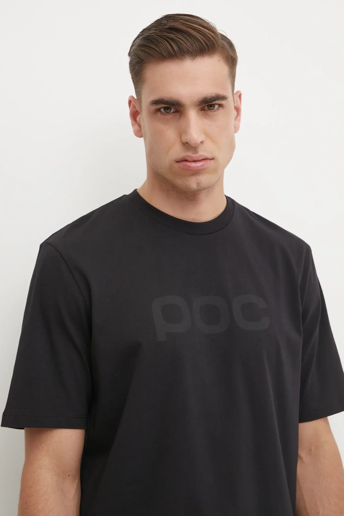

Хлопковая футболка POC, черный