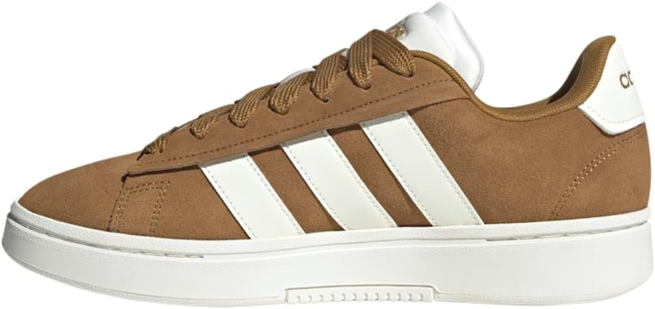 Мужские кроссовки Adidas Grand Court Alpha 00s, слоновая кость/бронзовый — фото 4