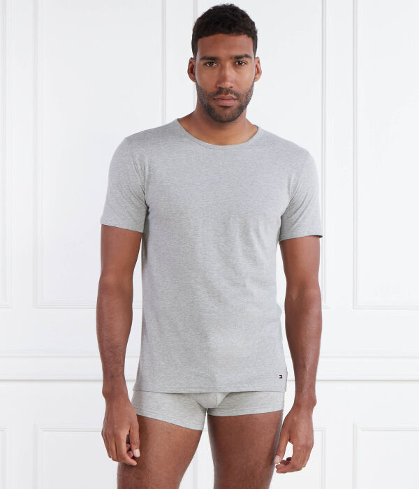 Футболки 3 шт. Slim fit Tommy Hilfiger Underwear, серый — фото 3