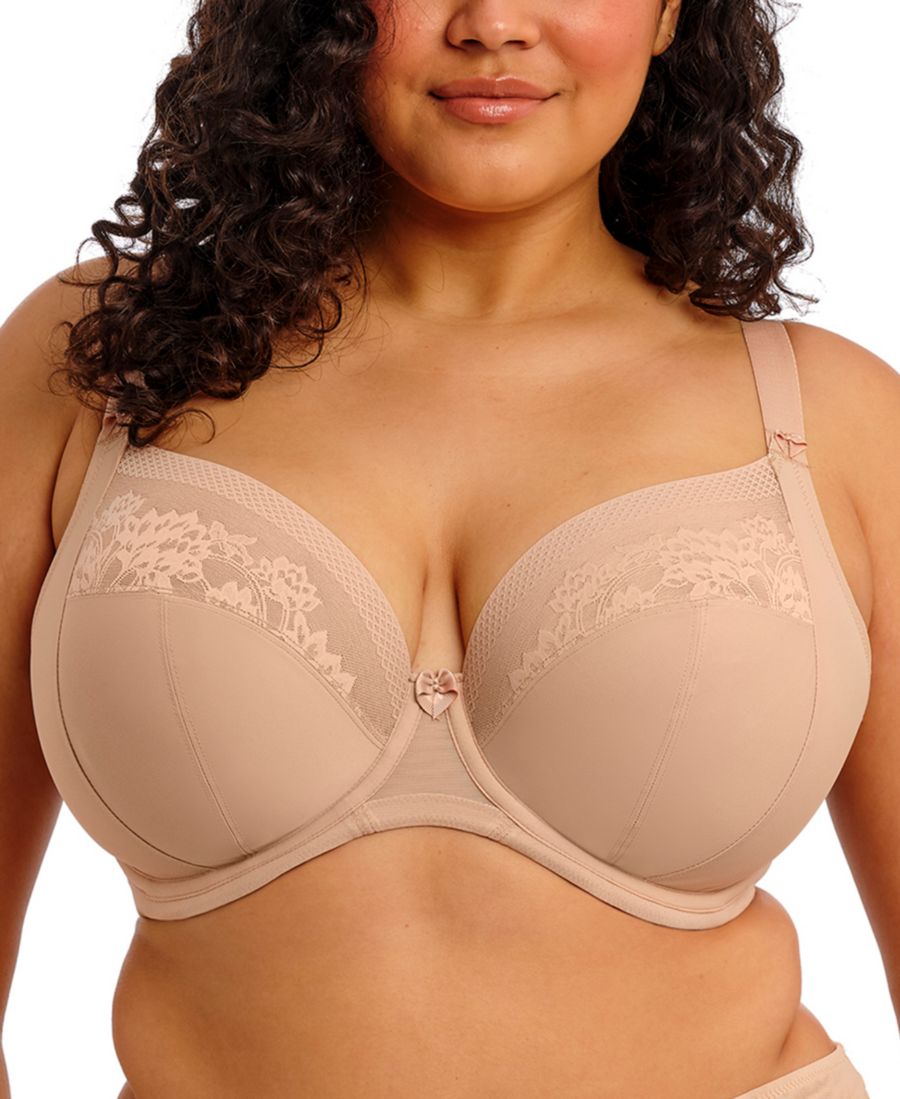 

Женский бюстгальтер Nerina Full-Figure Underwire Plunge Bra EL302734 Elomi, Sahara