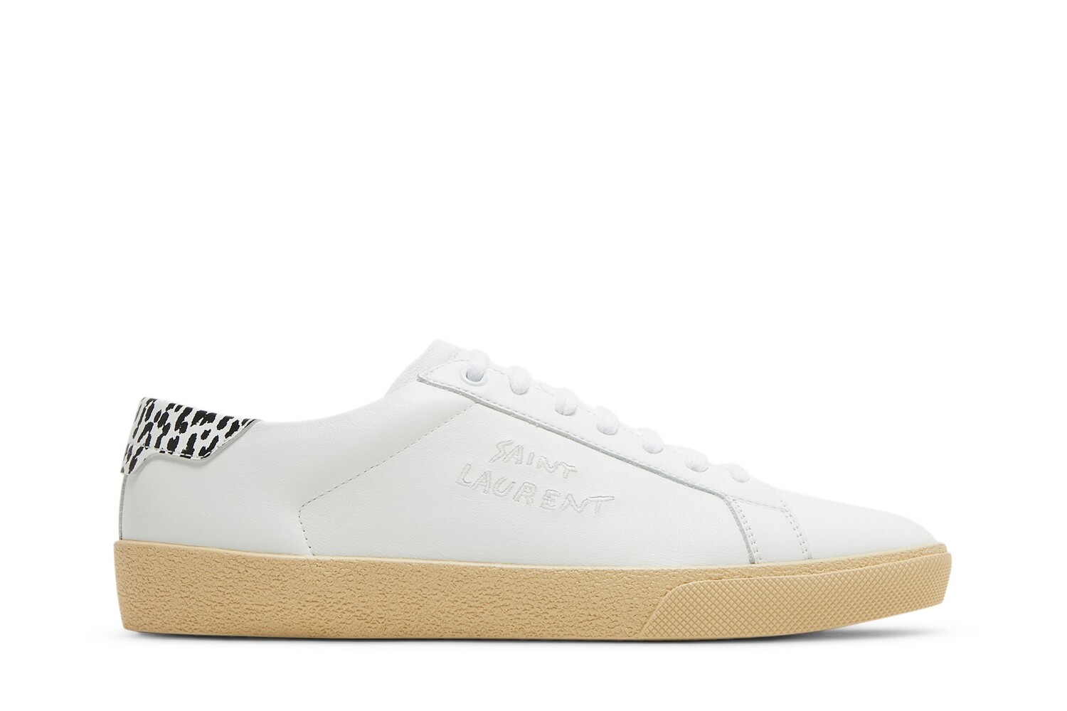 Ботинки Saint Laurent SL-06 Court Leather, белый