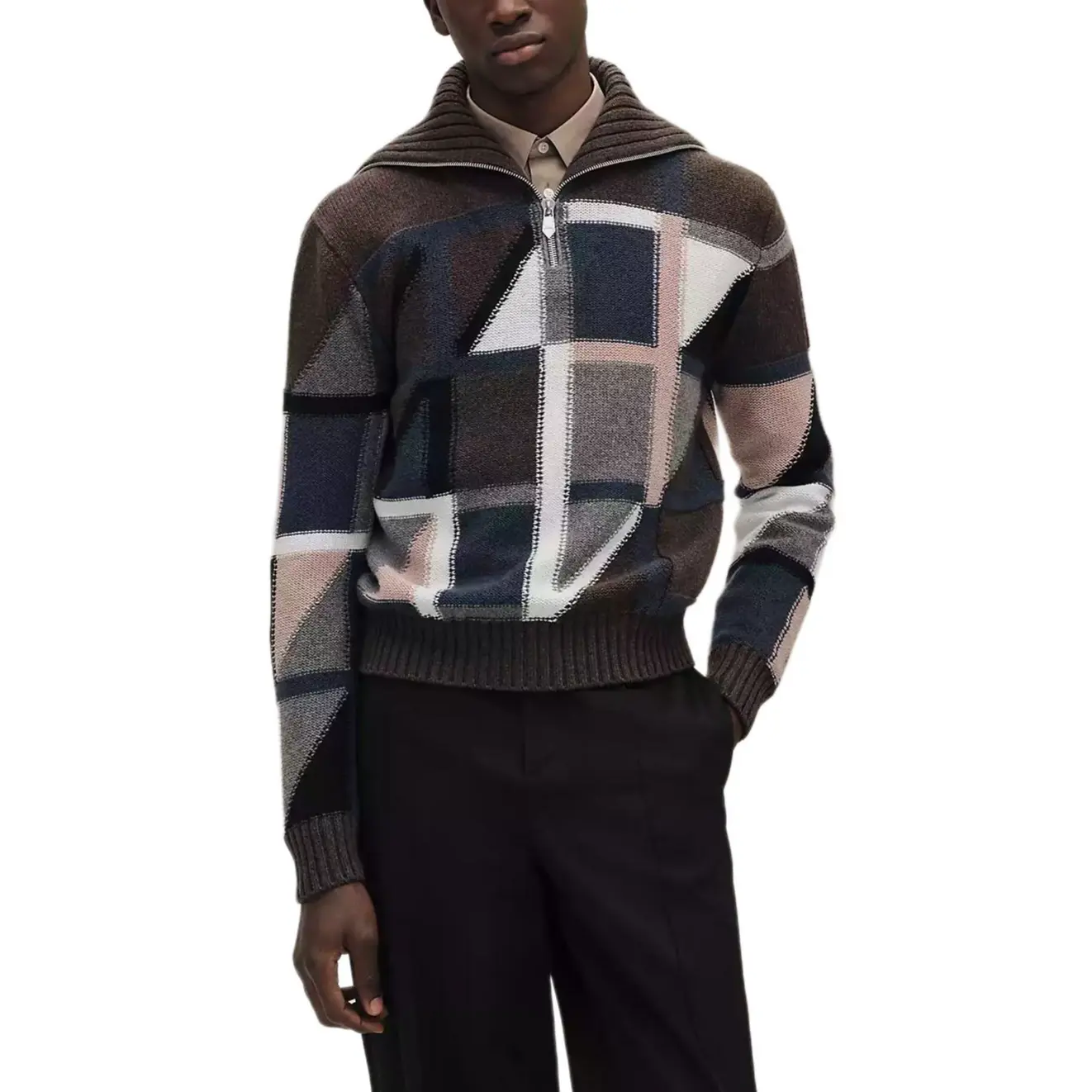 

Свитер мужской Cashmere HERMES, Coffee