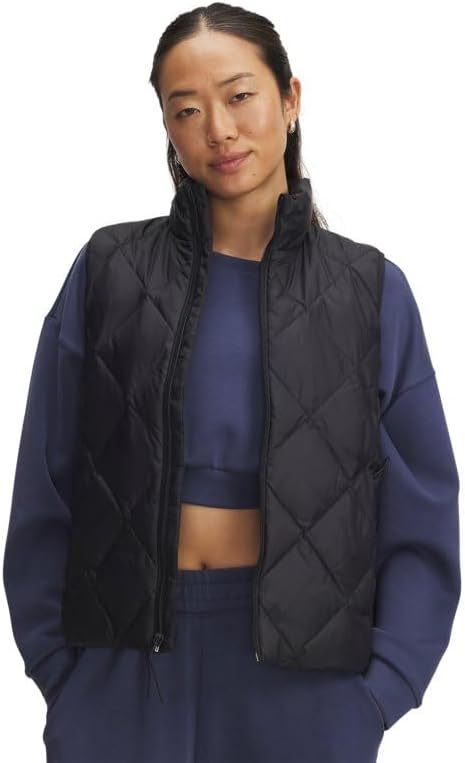 

Женский пуховый жилет Legend от Under Armour - утеплитель из этичных источников, Blackcsr