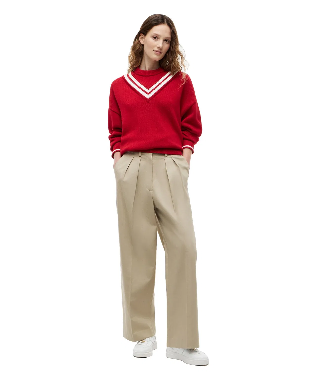Чиносы расслабленного кроя Tommy Hilfiger из тенселя, мультиколор — фото 3