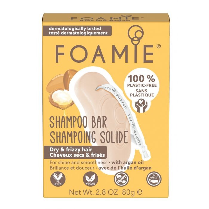 

Шампунь Champú Sólido Foamie, Bar Kiss Me Argan