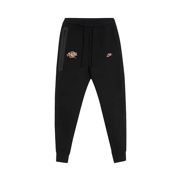 

Джоггеры Nike Sportswear x Central Cee Tech Fleece Joggers, Black/Metallic Red Bronze