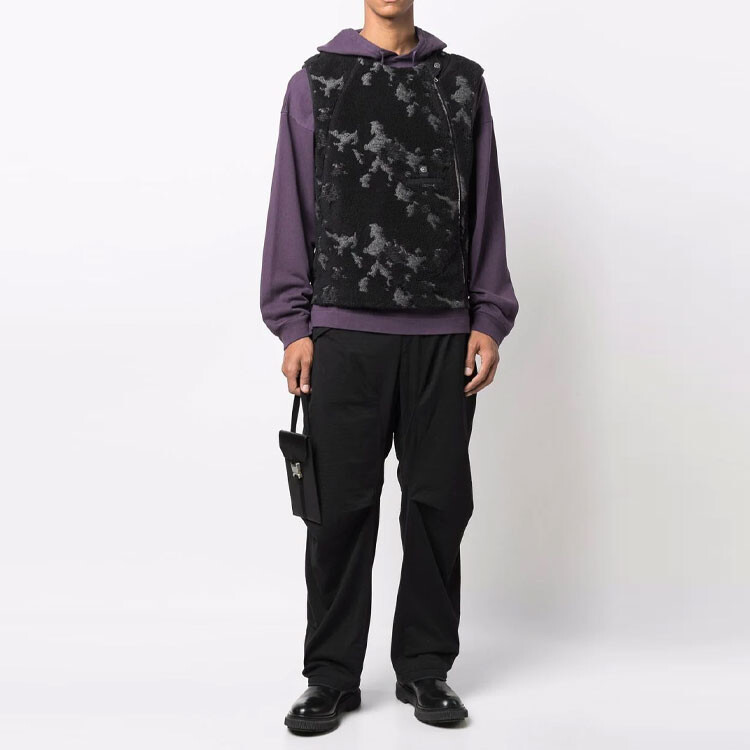 Брюки-карго мужские Stone Island на пуговице, черный — фото 2