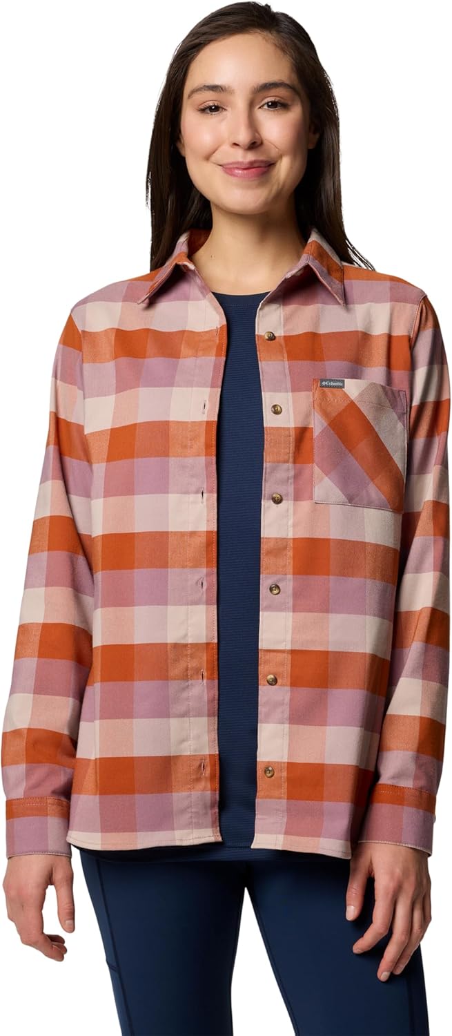 

Columbia Womens Port Hope Peak Flannel, Cedar