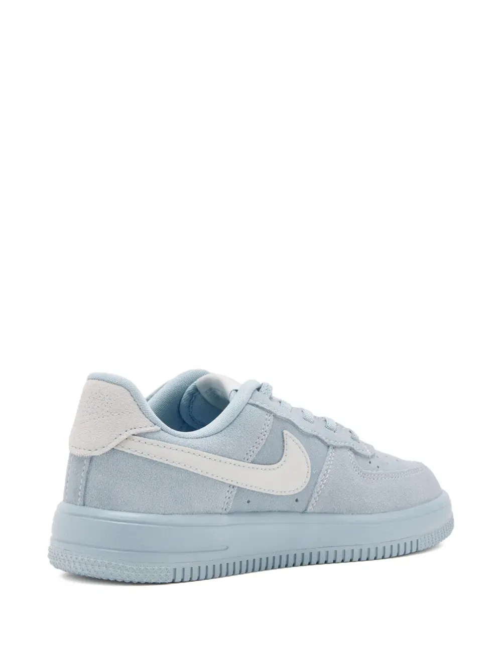 Кроссовки Force 1 low lv8 с замшевой аппликацией Nike Kids, синий — фото 2