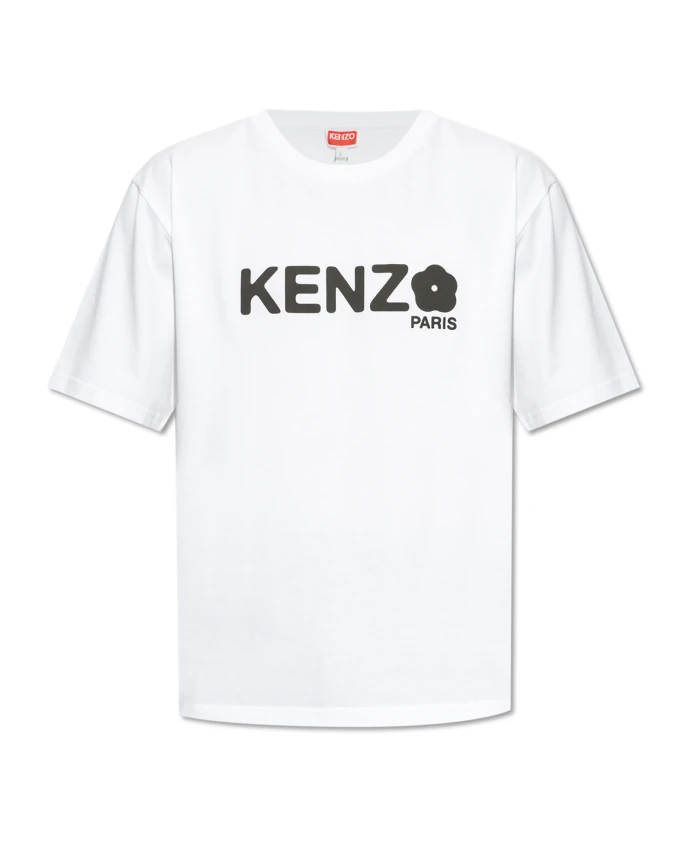 

Футболка с принтом логотипа Kenzo, белый